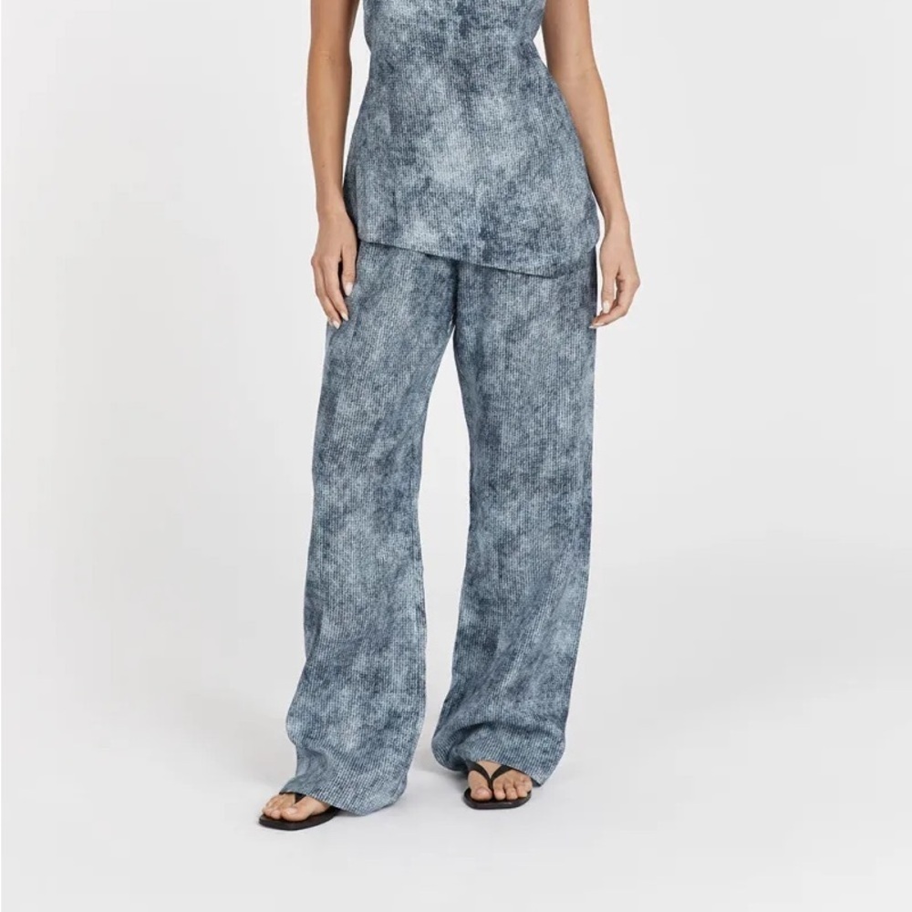 NWT💕 DISSH Leon Linen Drawstring Pant SZ 2 (XS)